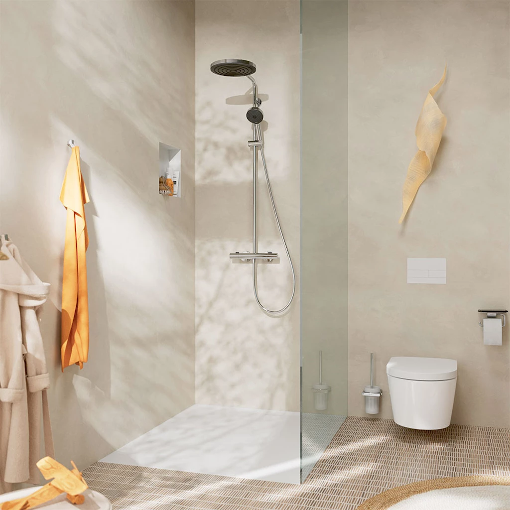 Pulsify S Puro Showerpipe krom Pulsify S Puro Showerpipe krom